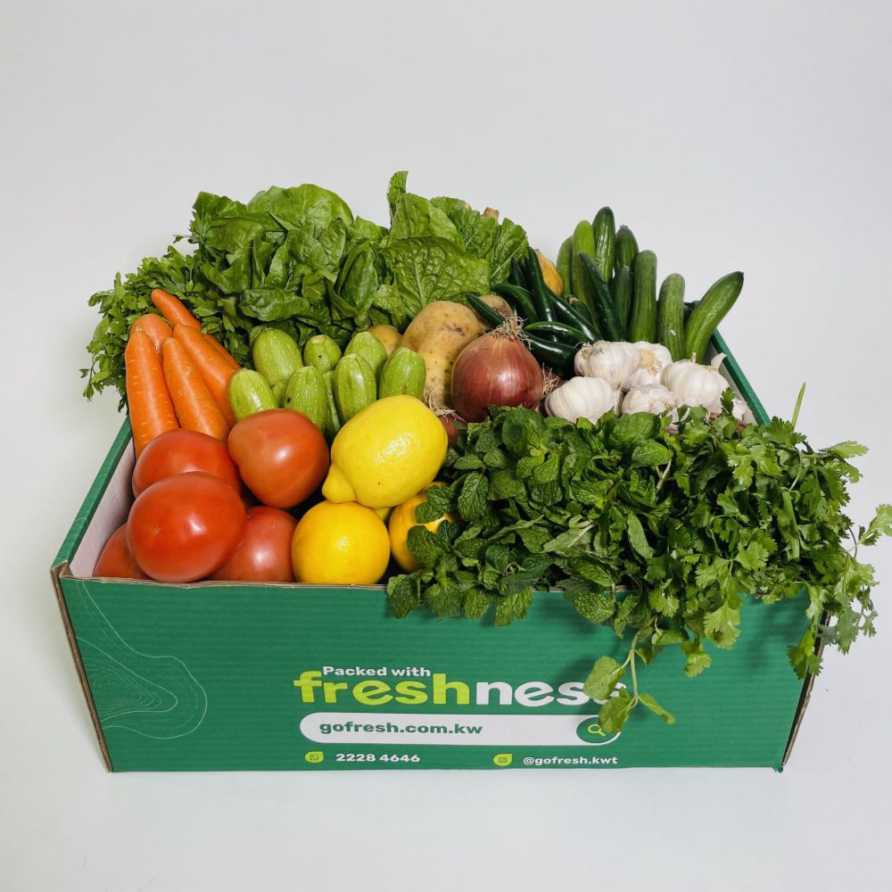 Mix Vegetables Box "Go Fresh" - بوكس خضار مشكل