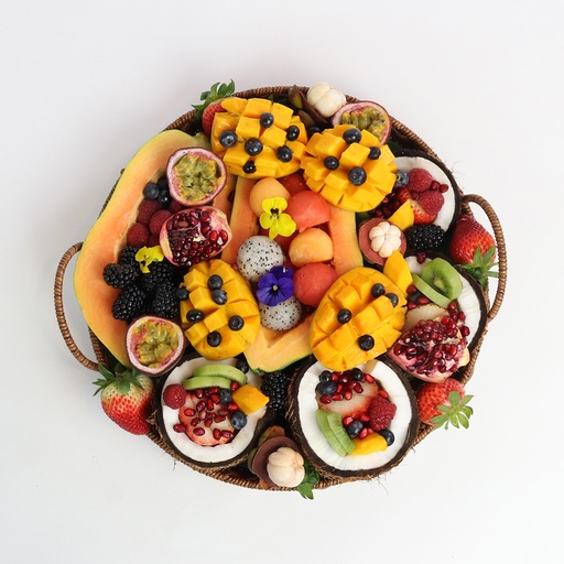 [7424] Tropical Basket "Go Fresh"